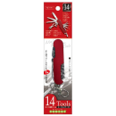 コンテック ミニ14徳ツール レッド KE-194