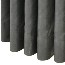 ドレープカーテン　シャイン　ブラック　幅１４０×丈１７８ｃｍ