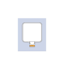 チェーンポールスタンド用 サインプレート　『無地』