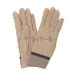 起毛ストレッチ手袋　裾切替　BE