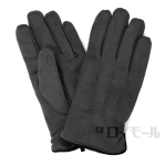 フェイクスエード　甲ベロベルト裏ボア　グレー