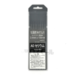 ＴＩＧ溶接用２％セリウム入り　タングステン電極棒　２.４ｍｍ　１０本入り