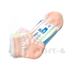 シーブリーズ　靴下　婦人　３P　ボーダー　ＳＺＬ５１００４