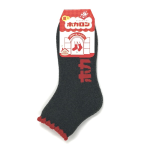 ホカロン　ソックス　レディース　パイル　裏起毛　１足　チャコール