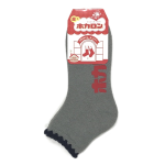 ホカロン　ソックス　レディース　パイル　裏起毛　１足　グレー