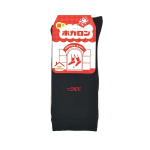 ホカロン　ソックス　レディース　１足　クルー丈　黒