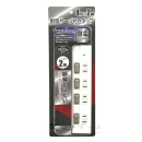 耐雷サージ付きタップ　４個口　コード長 ２ｍ