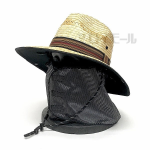 紳士　麦わら帽子ＤＸ　日よけ付き