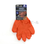 ハイパーエンジニアグローブ　Ｌ　６枚入　オレンジ