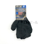 ハイパーエンジニアグローブ　Ｌ　６枚入　ブラック