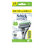 シック　ハイドロ　敏感肌　コンボパック　本体＋替刃５コ付