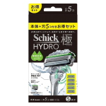 シック　ハイドロ 極　敏感肌　コンボパック　本体＋替刃５コ付