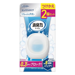 消臭力　コンパクト　トイレ用　フレッシュサボン　つけかえ用　２個セット
