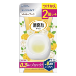 消臭力　コンパクト　トイレ用　シルキーブーケ　つけかえ用　２個セット