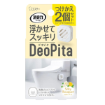 消臭力　トイレ用　浮かせてスッキリ デオピタ　つけかえ ２個　シルキーブーケ