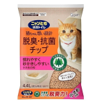ニャンとも清潔トイレ　脱臭・抗菌チップ　小さめの粒　４.４Ｌ