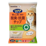 ニャンとも清潔トイレ　脱臭・抗菌チップ　極小の粒　４.４Ｌ