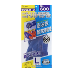 エステー　モデルローブ　No.６００　ニトリルモデル　Ｌ　ブル－