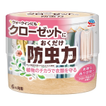 アース クローゼットにおくだけ 防虫力 フローラルソープの香り 300mL