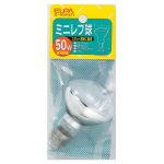 ELPA　ミニレフ球　50W　E17　フロスト　G-92H