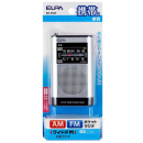 ELPA　ＡＭ／ＦＭポケットラジオ　ＥＲ－Ｐ６６Ｆ
