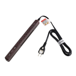 ELPA 回転USBタップ 4個口+2ポート 木目 WBSーSL402USB(WD)