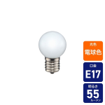 エルパ (ELPA)　LED装飾用電球 ミニボール球形 G30 E17 電球色 LDG1L-G-E17-G2452