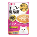 ＣＩＡＯ　チャオ　すごい乳酸菌　だしスープ　まぐろ ほたて貝柱・ささみ入り　４０ｇ