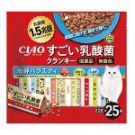ＣＩＡＯ　チャオ　すごい乳酸菌　クランキー　海鮮バラエティ　２５袋
