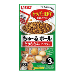 いなば　ちゅ～るボール　とりささみ ビーフ入り　３袋