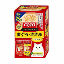 ＣＩＡＯ　こだわりテイスト　まぐろ・ささみバラエティ　８袋
