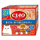 ＣＩＡＯ　チャオ　パウチ　まぐろ・かつおバラエティ　２４袋入り