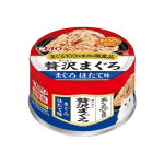 ＣＩＡＯ　チャオ　贅沢まぐろ　缶　まぐろ　ほたて味　６０ｇ