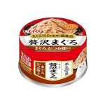 ＣＩＡＯ　チャオ　贅沢まぐろ　缶　まぐろ　かつお節入り　６０ｇ