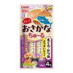 いなば　まるっとおさかなちゅ～る　まぐろ・かつお さつまいも入り　４本