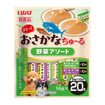 いなば　まるっと おさかなちゅ～る　野菜アソート　２０本