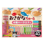 いなば まるっと おさかなちゅ~る 4種のバラエティ 40本入