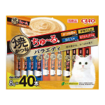 CIAO チャオ 焼かつお ちゅ~る バラエティ 40本