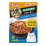 ＣＩＡＯ　チャオ　焼かつお クランキー 総合栄養食　かつお・ほたてミックス味　１８０ｇ