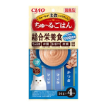 ＣＩＡＯ　チャオ　ちゅ～るごはん　総合栄養食　かつお　４本