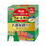 CIAO チャオ 香り立つクランキー ちゅ~る和え 下部尿路ケア まぐろアソート 10袋入