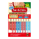 ＣＩＡＯ　チャオ　ちゅ～るごはん　総合栄養食　ＢＯＸ　まぐろ・かつおバラエティ　３６本