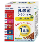 CIAO チャオ 乳酸菌クランキー 避妊・去勢後用 まぐろバラエティ ボックス 200g(20g×10袋)