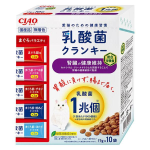 CIAO チャオ 乳酸菌クランキー 腎臓の健康維持 まぐろバラエティ ボックス 170g(17g×10袋)
