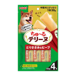 いなば　ちゅ～るテリーヌ　中型犬用　とりささみ＆ビーフ　４本