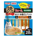 ＣＩＡＯ　チャオ　焼かつお ディナー ちゅ～る　総合栄養食　ほたて・本格だしアソート　２０本