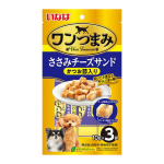 いなば　ワンつまみ　ささみチーズサンド　かつお節入　３袋