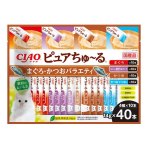 CIAO チャオ ピュアちゅ～る まぐろ・かつおバラエティ 40