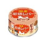 いなば　若鶏レバー缶　ビーフ　８５ｇ