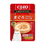 ＣＩＡＯ　チャオ　こだわり テイスト　まぐろ　ささみ入り　ほたて味　３０ｇ